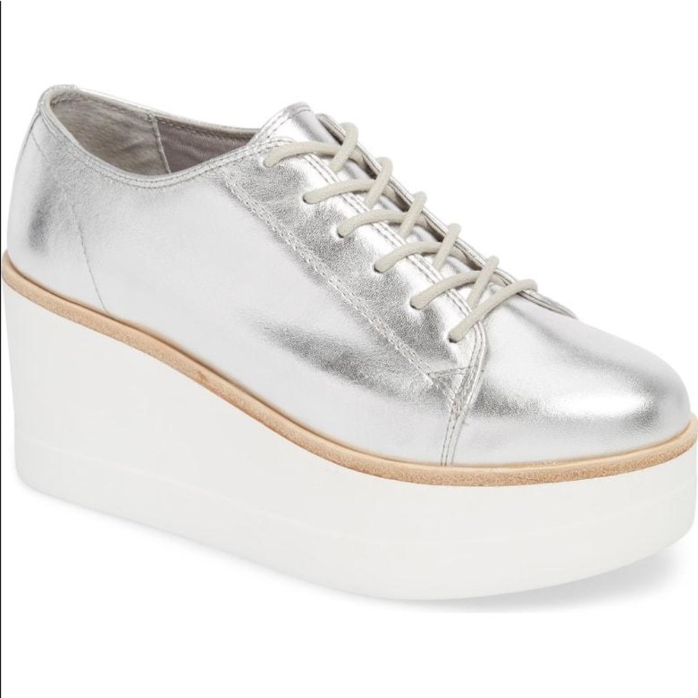 Steve Madden skinner Wedge Platform Sneaker